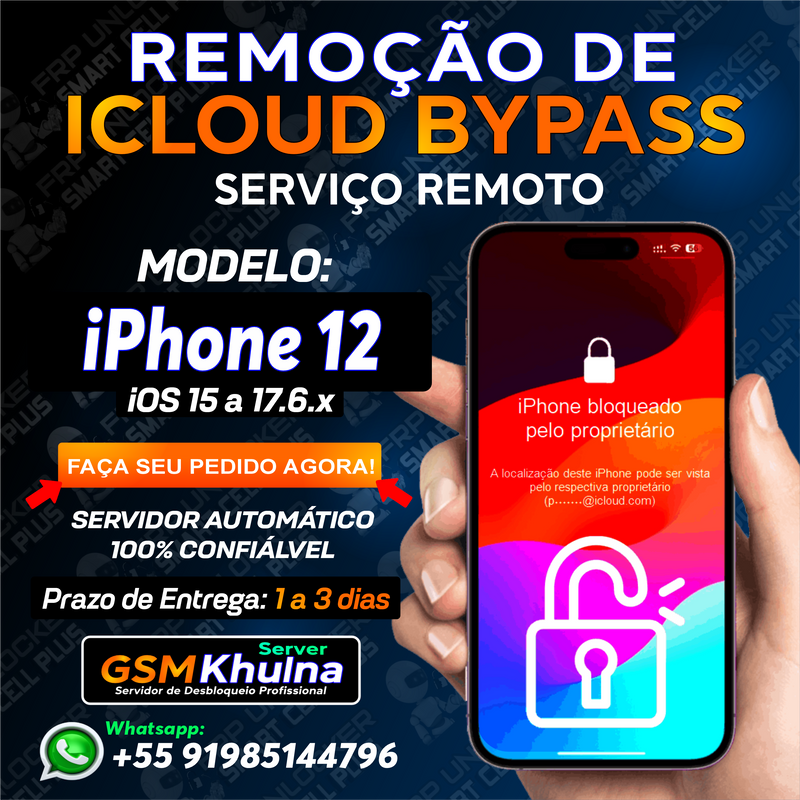 📱 iPHONE 12 - DESBLOQUEIO DE ICLOUD - BYPASS✅