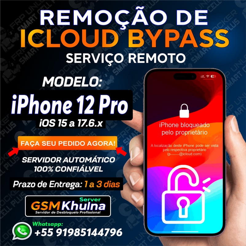 📱 iPHONE 12 PRO - DESBLOQUEIO DE ICLOUD - BYPASS✅